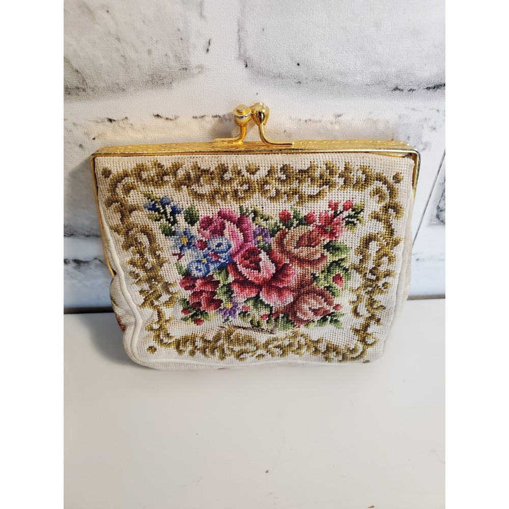 Vintage Tapestry Coin Purse